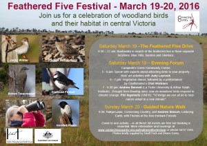 Feathered Five Festival Poster 2016